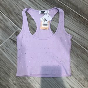 Tigermist Rhinestone Tank